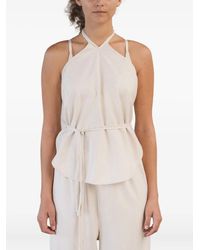 Baserange - Mar Halterneck Top - Lyst