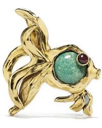 Goossens - Lagune Fish Brooch - Lyst