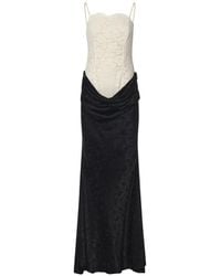 For Love & Lemons - Karissa Maxikleid Aus Spitze - Lyst