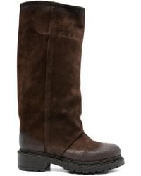METISSE - 40Mm Slouch Knee-High Boots - Lyst