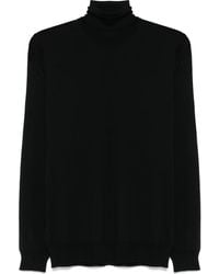 Lardini - Turtleneck Wool Sweater - Lyst