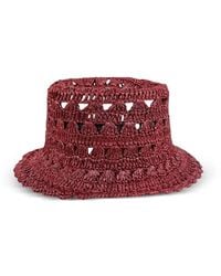 Twinset - Crochet-Knit Bucket Hat - Lyst