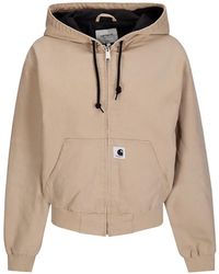 Carhartt - W' Og Hooded Canvas Jacket - Lyst