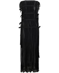 Alberta Ferretti - Bow-Detail Maxi Dress - Lyst