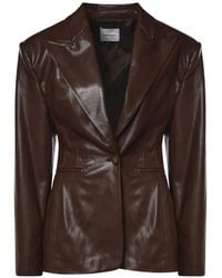 ANDAMANE - Single-Breasted Peaked-Lapel Blazer - Lyst