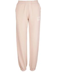 LIVINCOOL - Logo-Print Cotton Joggers - Lyst