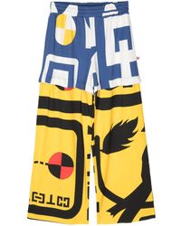 Walter Van Beirendonck - Dawleetoo All-over Graphic-print Trousers - Lyst
