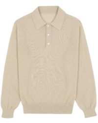 Fortela - Bennet Long-Sleeved Polo Shirt - Lyst