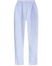 Munthe - Gestreifte Fidda Straight-Leg-Hose - Lyst