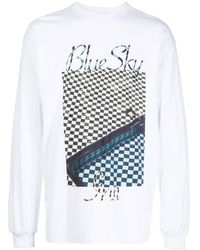 BLUE SKY INN - Logo-print Long-sleeve T-shirt - Lyst