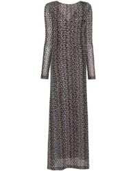 Missoni - Zigzag Chevron-knit Dress - Lyst