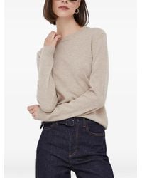 Benetton - Round-Neck Wool Sweater - Lyst