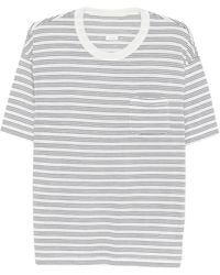 Visvim - Gestreept T-Shirt - Lyst