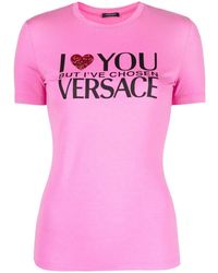 Versace - T-Shirts - Lyst