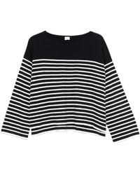 C.T.Plage - Striped Long-Sleeve Sweater - Lyst