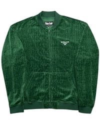 Sinclair - Jacquard Velour Track Jacket - Lyst