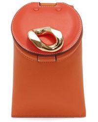 JW Anderson Chain-link Lid Pocket Bag - Orange