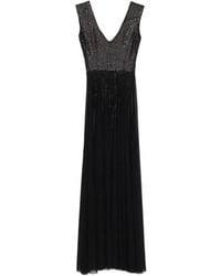 Norma Kamali - V Neck Dress - Lyst