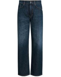 KARL LAGERFELD - Logo-Patch Jeans - Lyst