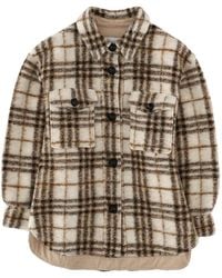 Isabel Marant - チェックポケット シャツジャケット - Lyst