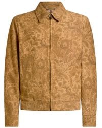 Etro - Chaqueta Con Motivo Floral De Cachemira - Lyst