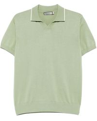 Canali - Knitted T-Shirt - Lyst