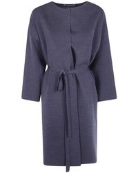Liviana Conti - Cardigan À Taille Ceinturée - Lyst