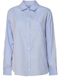 Weekend by Maxmara - Blouse Met Lange Mouwen En Zak - Lyst