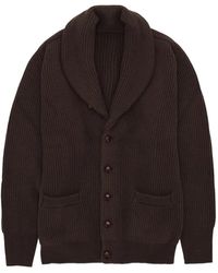 Fortela - Stoke Shawl-Collar Cardigan - Lyst