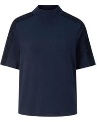 Bogner - Lace-Trimmed T-Shirt - Lyst