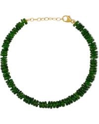 JIA JIA - 14Ct Aurora Chrome-Diopside Bracelet - Lyst