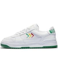 Leandro Lopes - Tony Arrow-Detail Leather Sneakers - Lyst