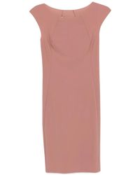 Patrizia Pepe - Cap-Sleeve Mini Dress - Lyst
