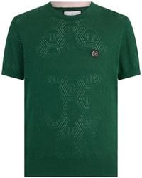 Philipp Plein - Monogram-Pattern T-Shirt - Lyst