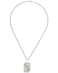 Yohji Yamamoto - Engraved-Pendant Necklace - Lyst