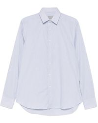 Canali - Gestreept Overhemd - Lyst