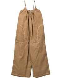Uma Wang - Washed-Effect Wide-Leg Jumpsuit - Lyst