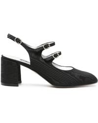 CAREL PARIS - Banana 70Mm Slingback Pumps - Lyst