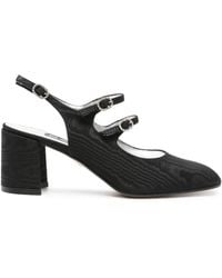 CAREL PARIS - Banana 70Mm Slingback Pumps - Lyst