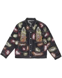 Who Decides War - Embroidery Trucker Jacket - Lyst