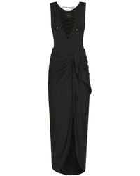 ‎Taller Marmo - Grand Sahara Lace-Up Swimsuit And Pareo Set - Lyst
