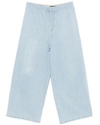 Loewe - X Paula's Ibiza Jean À Logo Brodé - Lyst