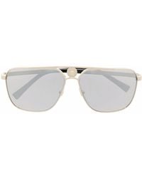 Versace - Medusa Head Pilot-frame Sunglasses - Lyst