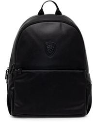 Blauer - Logo-Patch Zip-Around Backpack - Lyst