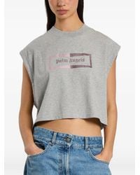 Palm Angels - Stud Box Logo Tank Top - Lyst