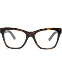 Dolce & Gabbana - Square-Frame Clear-Lenses Glasses - Lyst