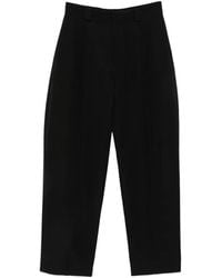 Balenciaga - Pleated Wide-Leg Trousers - Lyst
