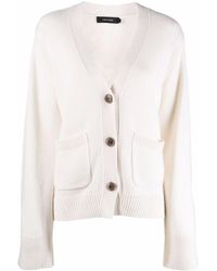Lisa Yang - Danni V-Neck Knitted Cardigan - Lyst