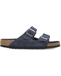 Birkenstock - Arizona Buckle Suede Sandals - Lyst