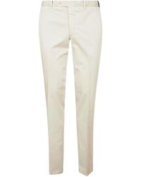 Rota - Katoenen Broek Met Knopen - Lyst